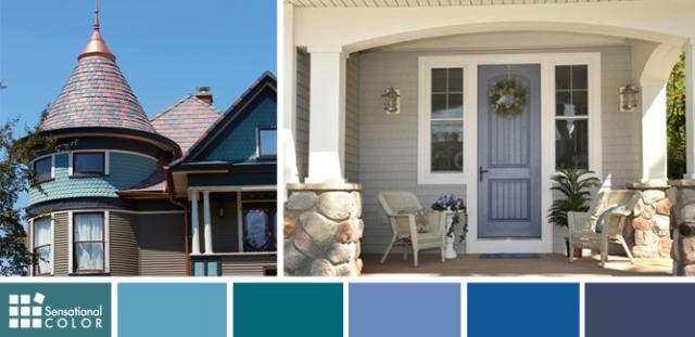 Exterior and Interior Color Trends in Blue