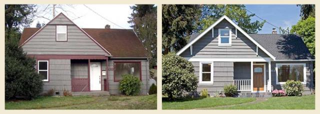 Before and After Cottage Renovation