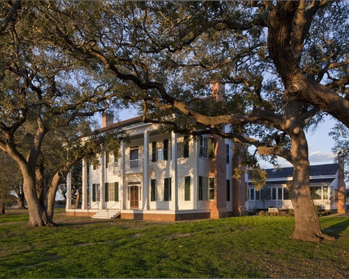 classical plantation style house