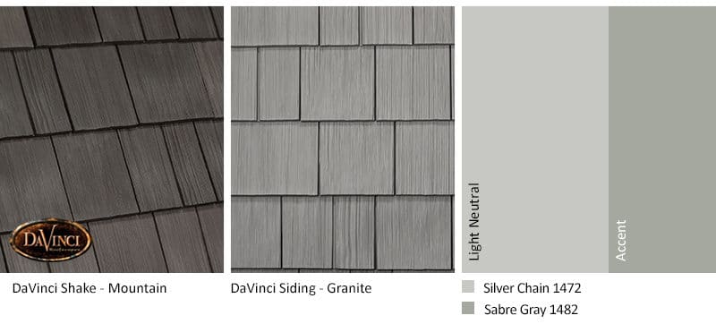 2. Select Shake – Mountain – Granite exterior color schemes shake siding