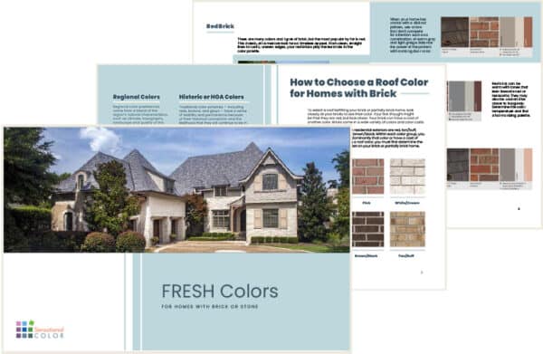 Fresh Color Schemes for Homes Exteriors With Brick or Stone