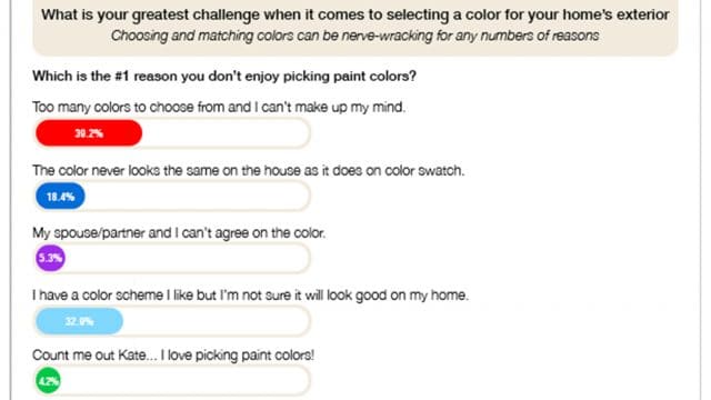 Homeowner Color Challenges Survey
